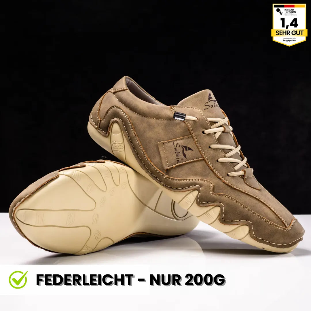 Ibex - ergonomischer, schmerzlindernder & wasserdichter Leder-Barfußschuh