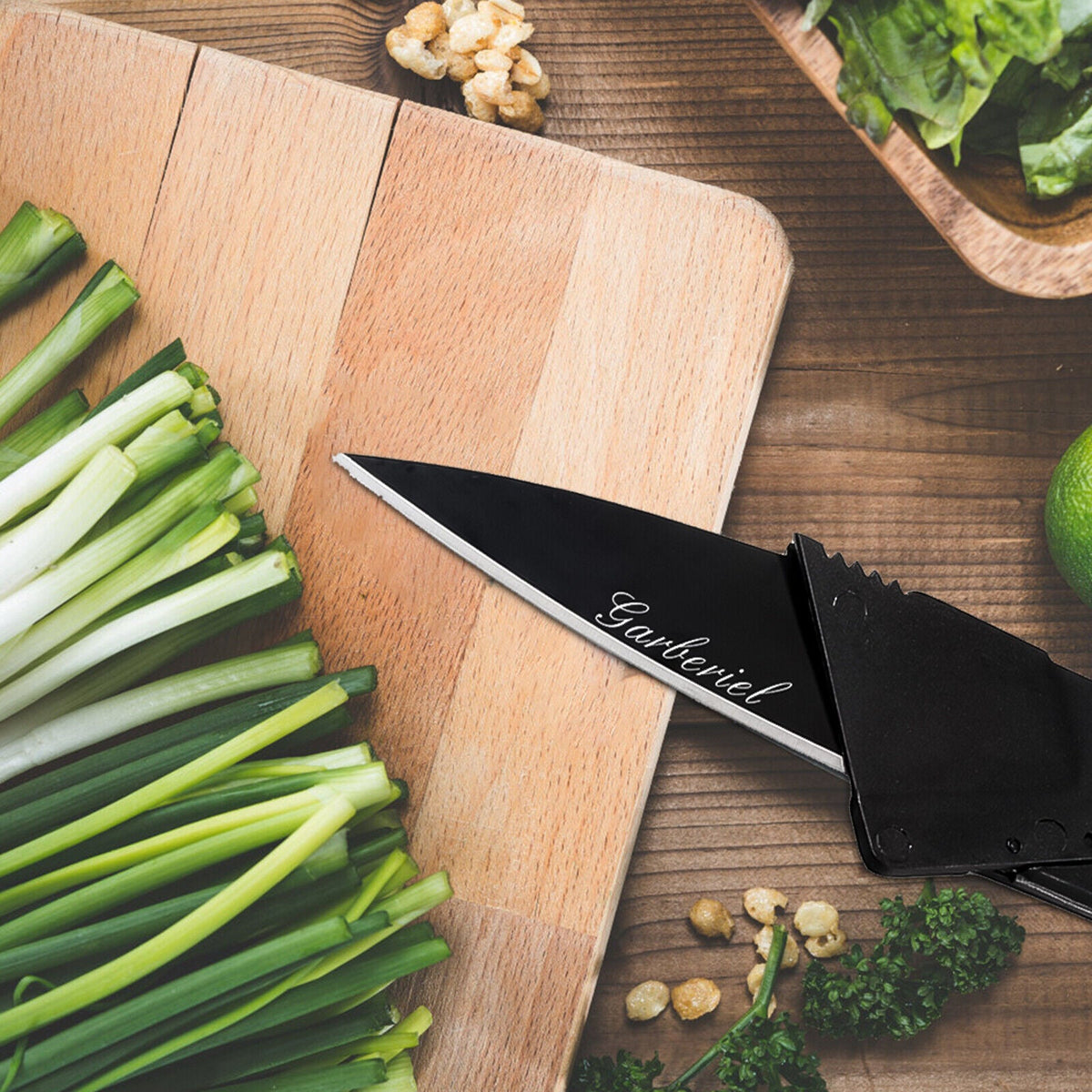 Multitool-Klappkarte – Taschenmesser in Kreditkartengröße