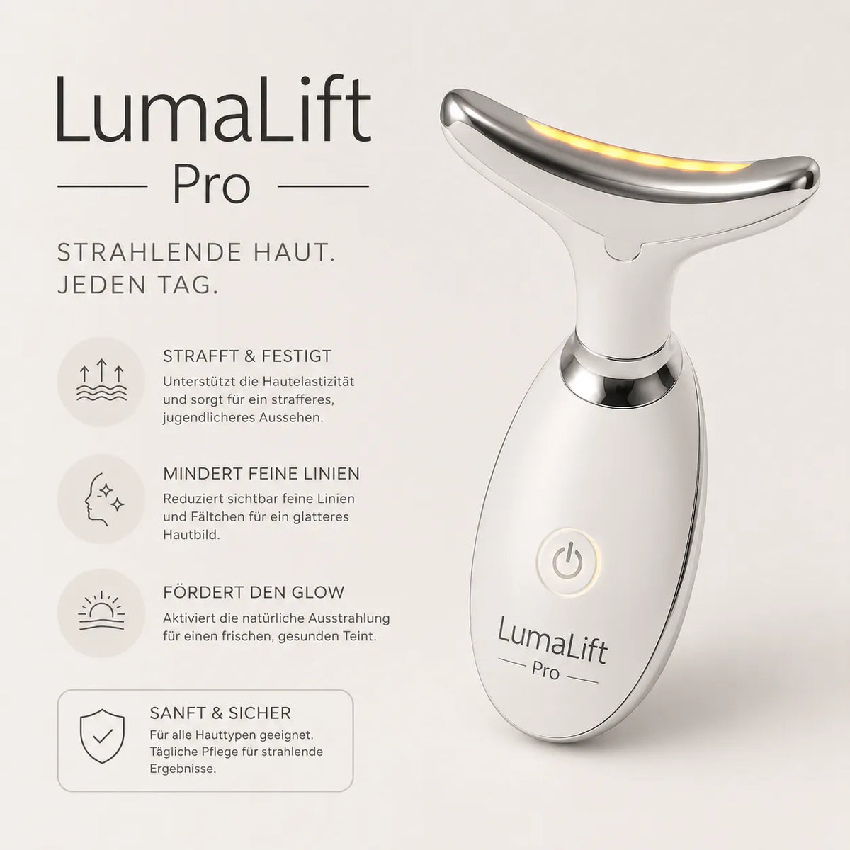 LumaLift Pro - Gerät zur Formung und Straffung von Armen & Körper
