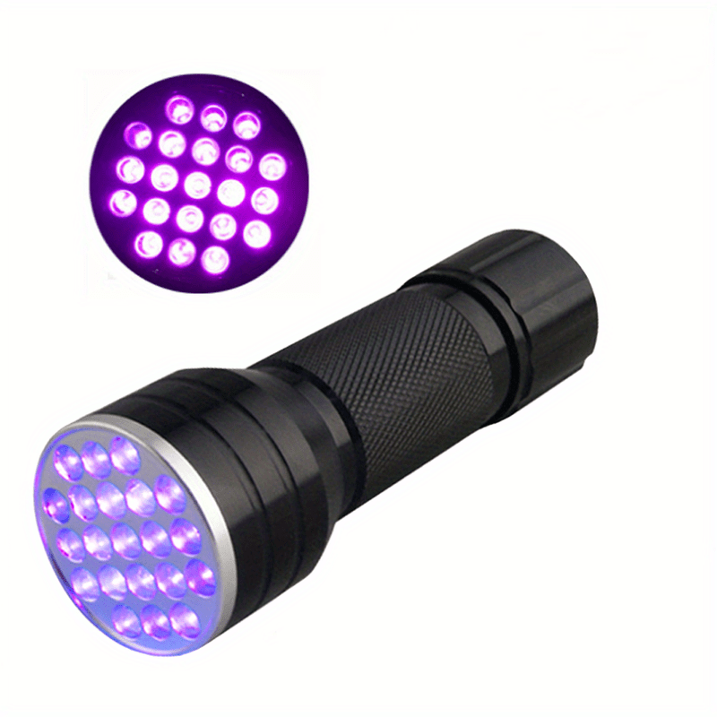 Super helle UV-Taschenlampe – 395 nm Schwarzlicht