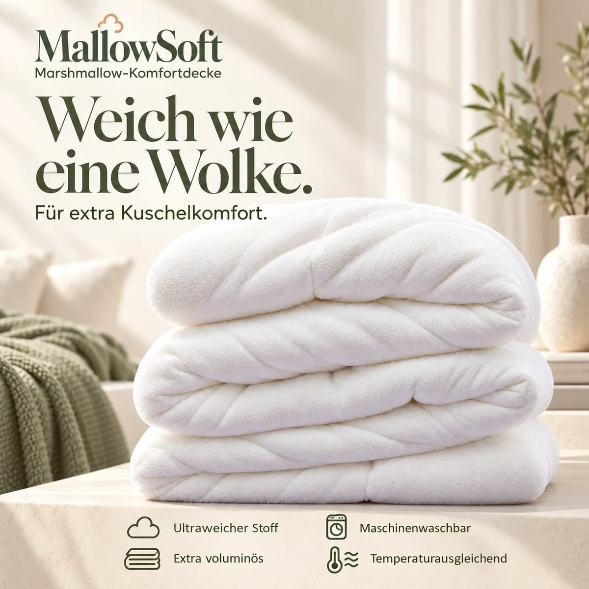 MallowSoft Marshmallow-Komfortdecke