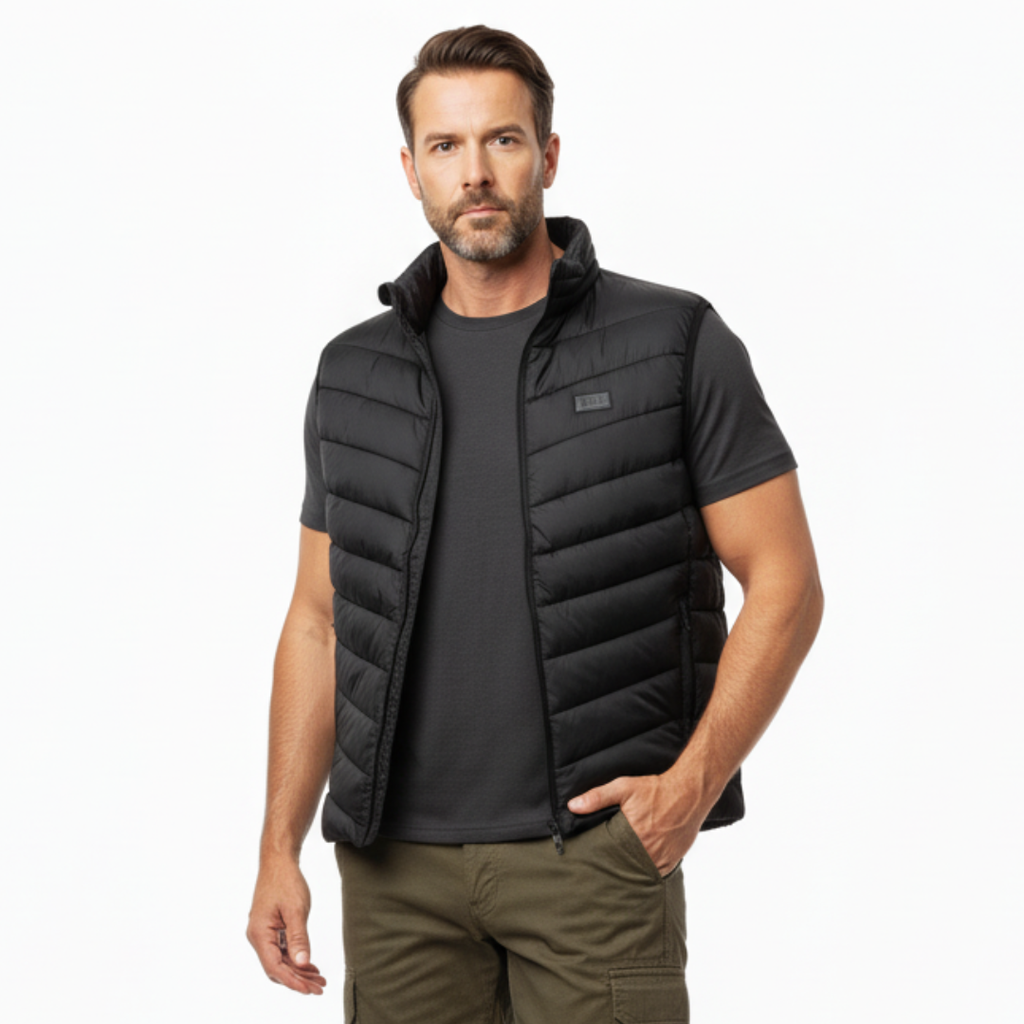 Herren gesteppte Weste – leichter Bodywarmer