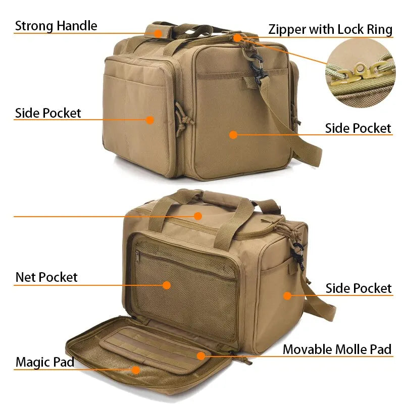 Robuste Tactical-Schießstand-Tasche