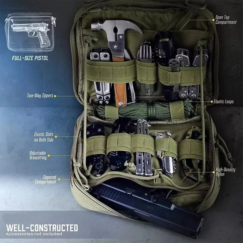 Robuste MOLLE Utility Admin-Tasche