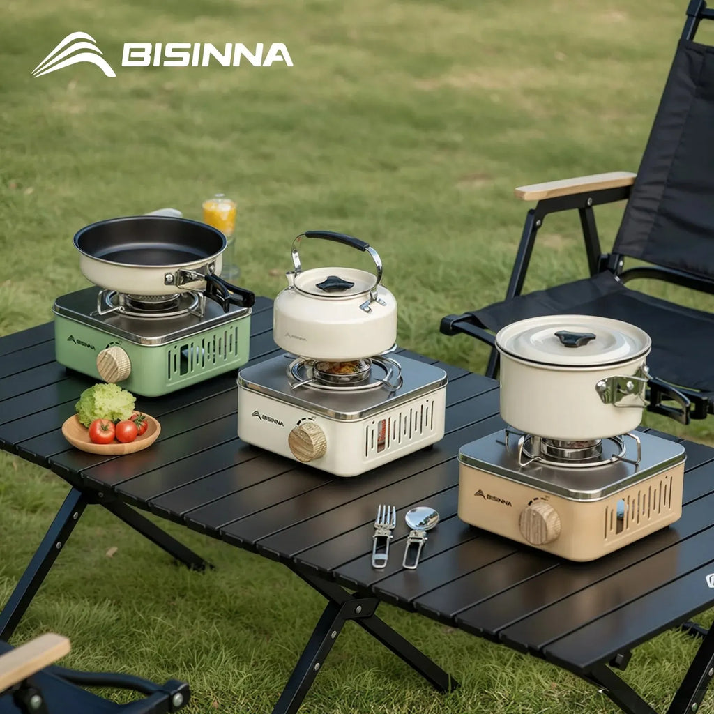 Mini-Faltcamping-Kocher – tragbarer Gaskocher für Wandern & Outdoor-Kochen