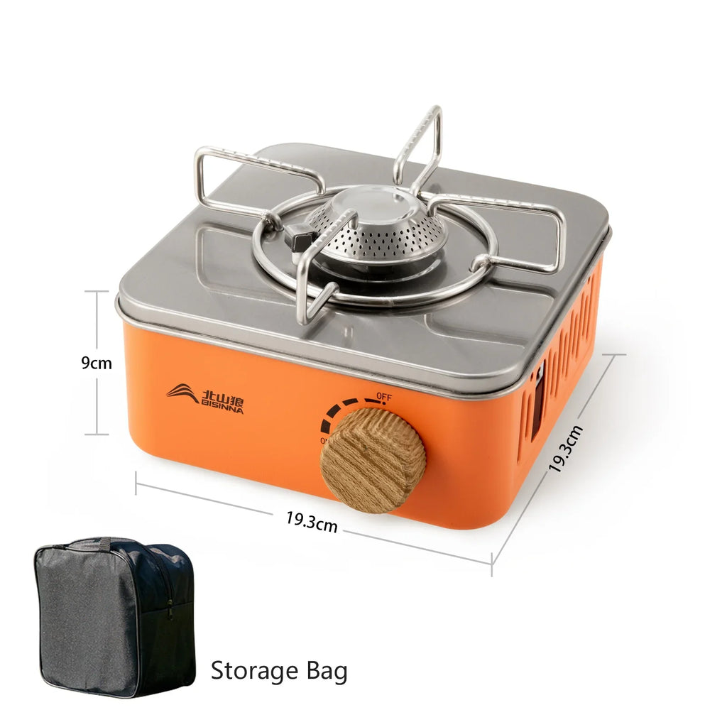 Mini-Faltcamping-Kocher – tragbarer Gaskocher für Wandern & Outdoor-Kochen