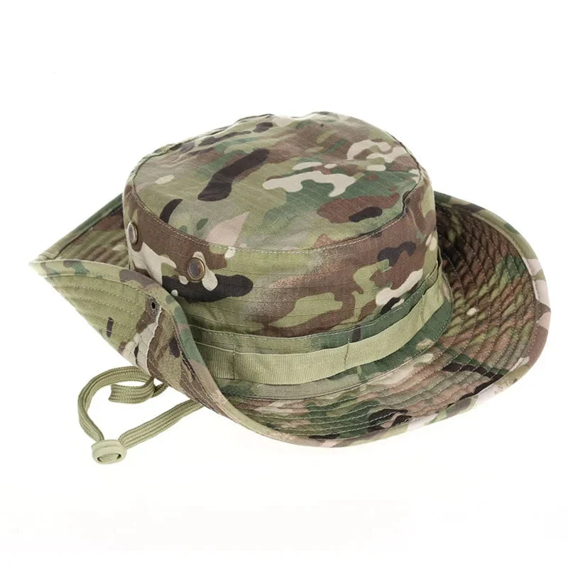 Tactical-Camouflage-Buschhut – Militärstil für Outdoor