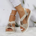 Damen-Komfortsandalen mit Fußgewölbestütze