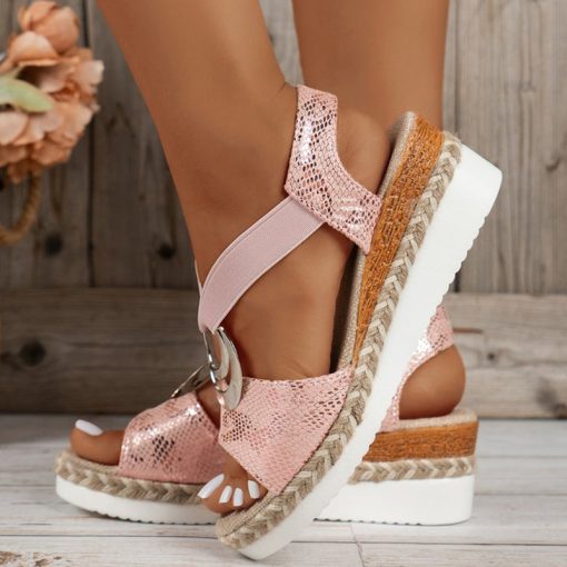 Damen-Komfortsandalen mit Fußgewölbestütze