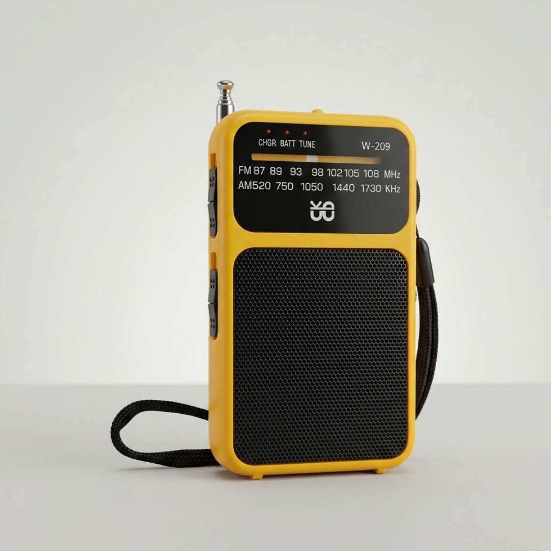 EchoGuard Tragbares Transistorradio