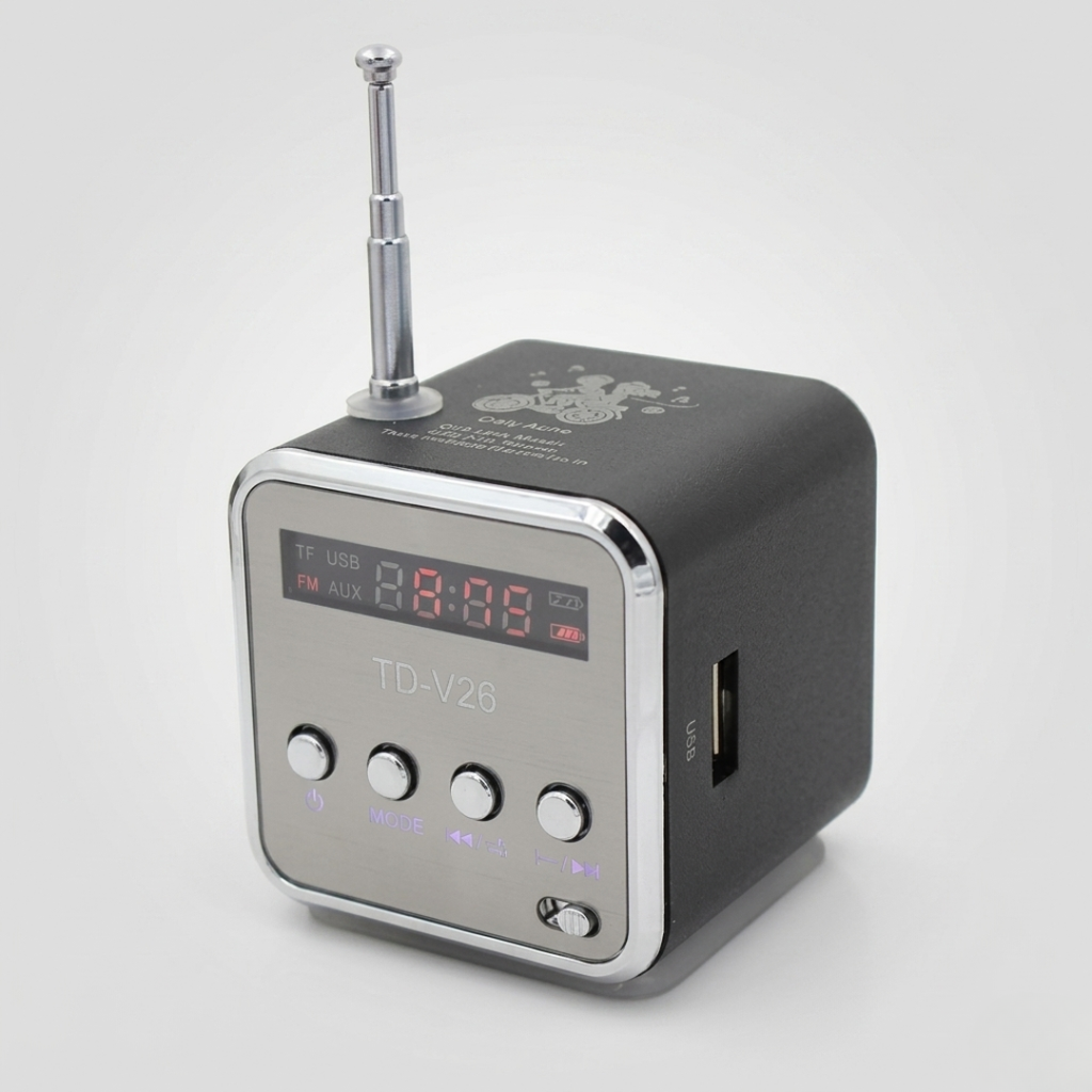 SoniqueCube Tragbarer wiederaufladbarer Mini-Lautsprecher