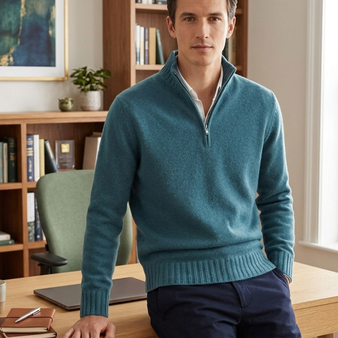 Langarm-Strickpullover