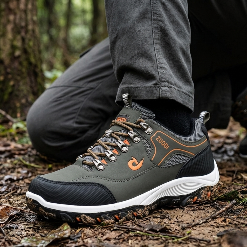 Wanderschuhe Herren wasserdicht PU mit EVA-Sohle – TrailStark