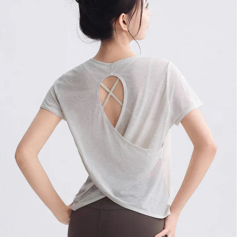 Aerasyl Kurzarm-Fitness-Top