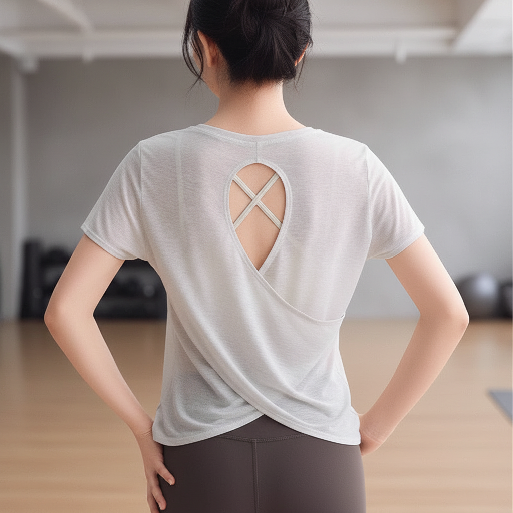 Aerasyl Kurzarm-Fitness-Top
