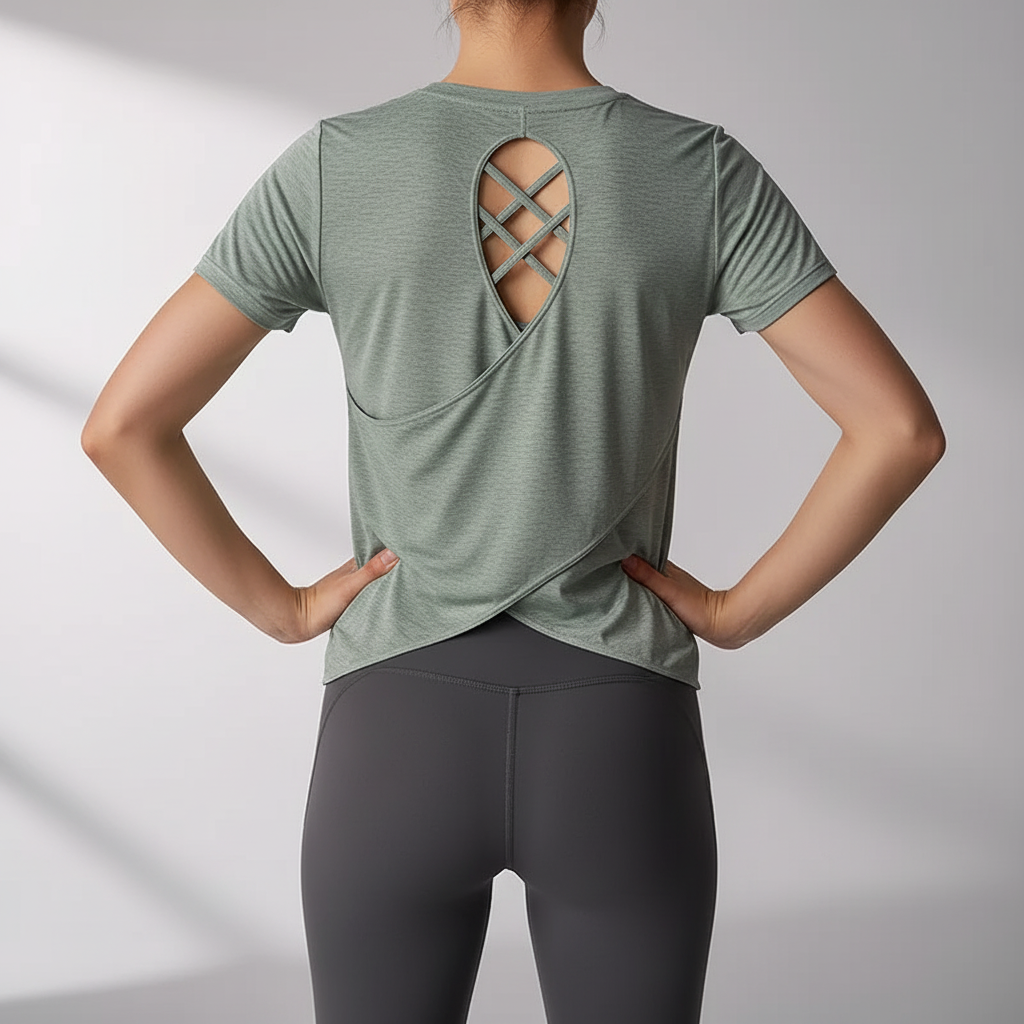Aerasyl Kurzarm-Fitness-Top