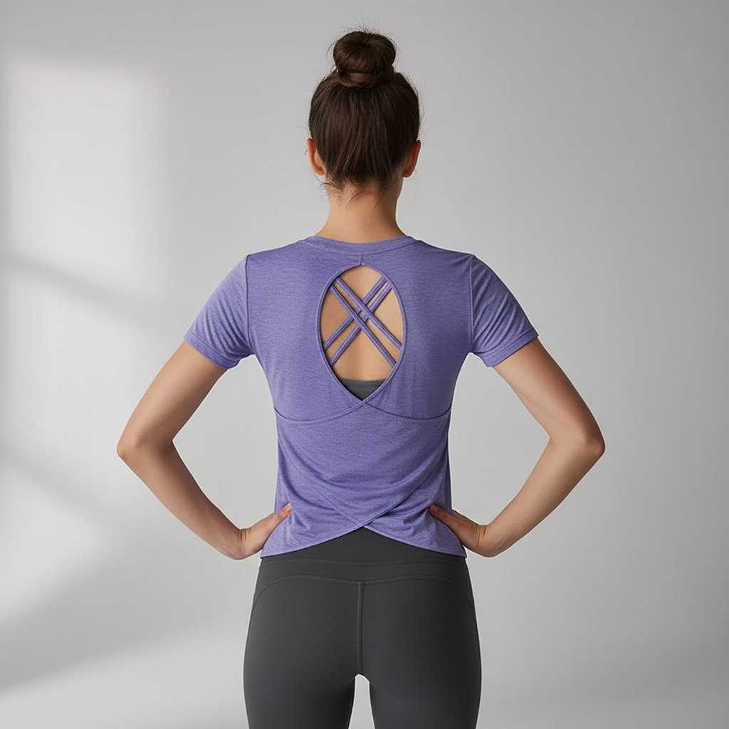 Aerasyl Kurzarm-Fitness-Top