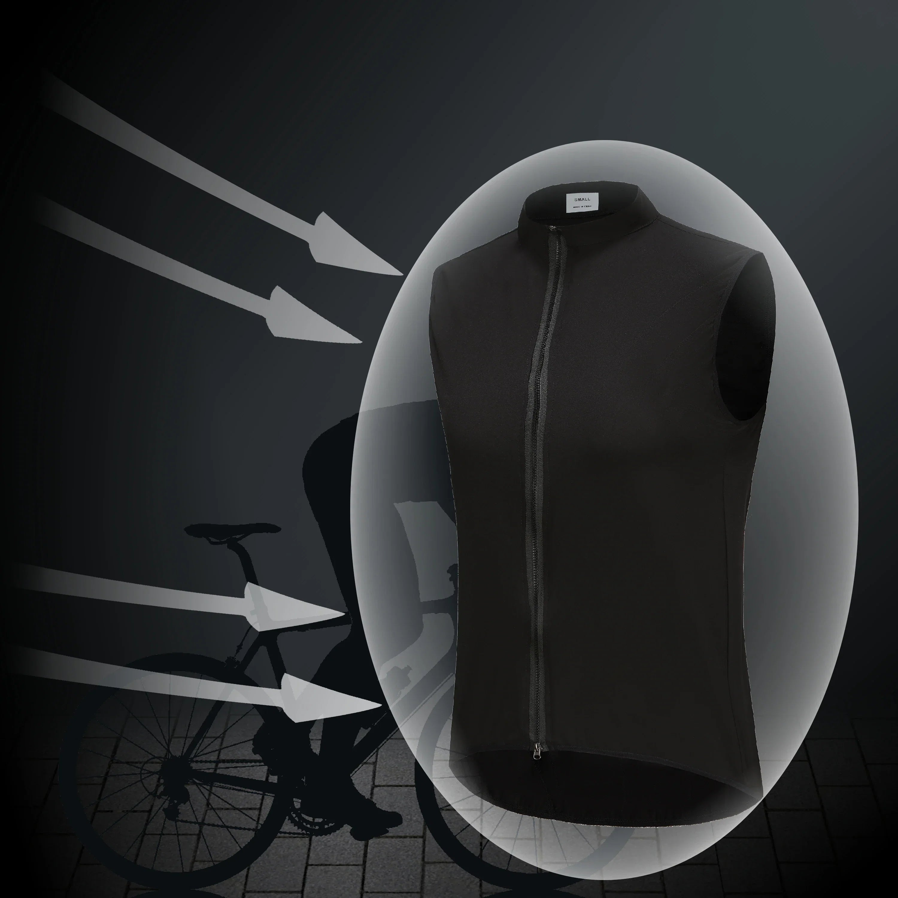 Aerexon Leichte Ärmellose Radweste