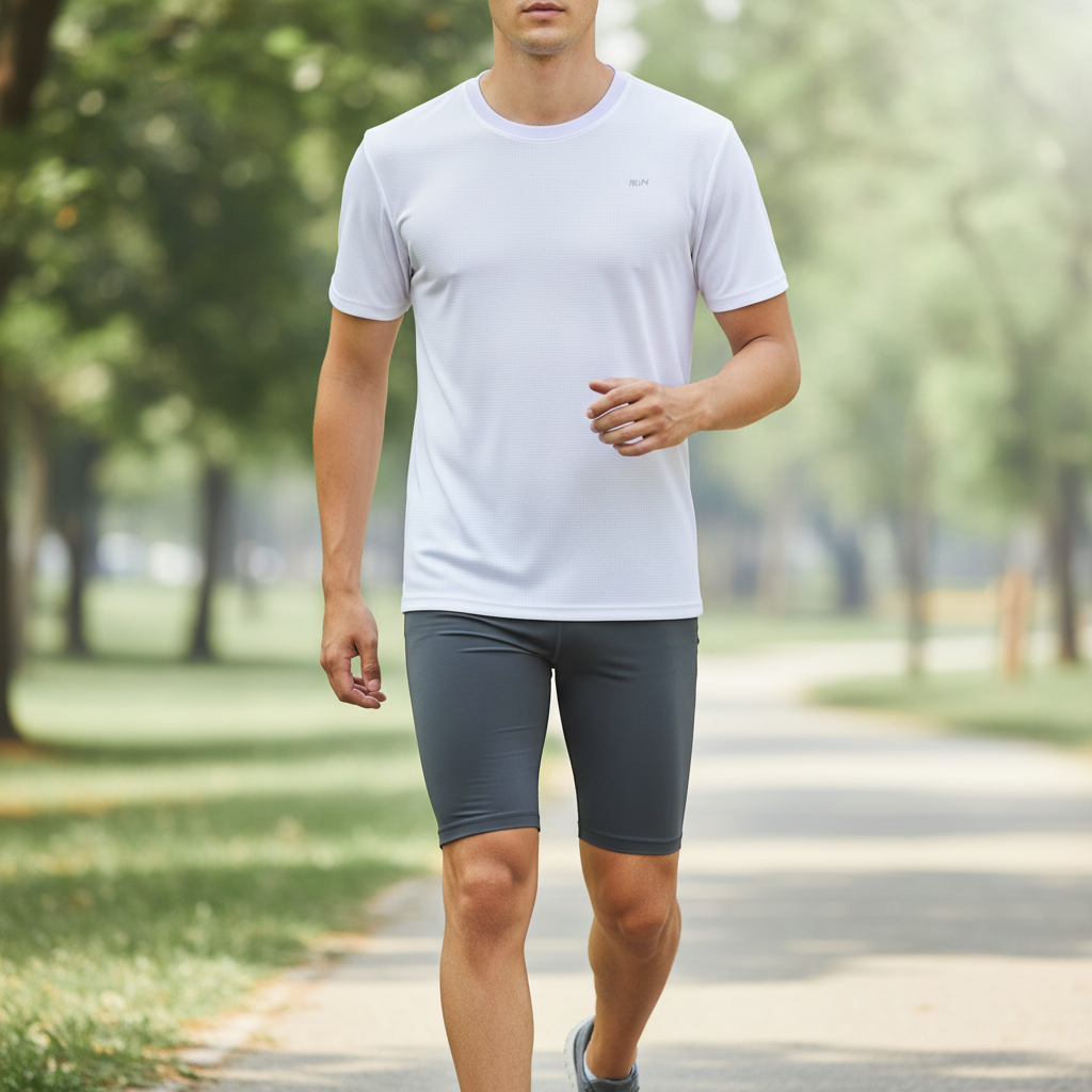Aeroflexo Kurzarm Athletic-T-Shirt