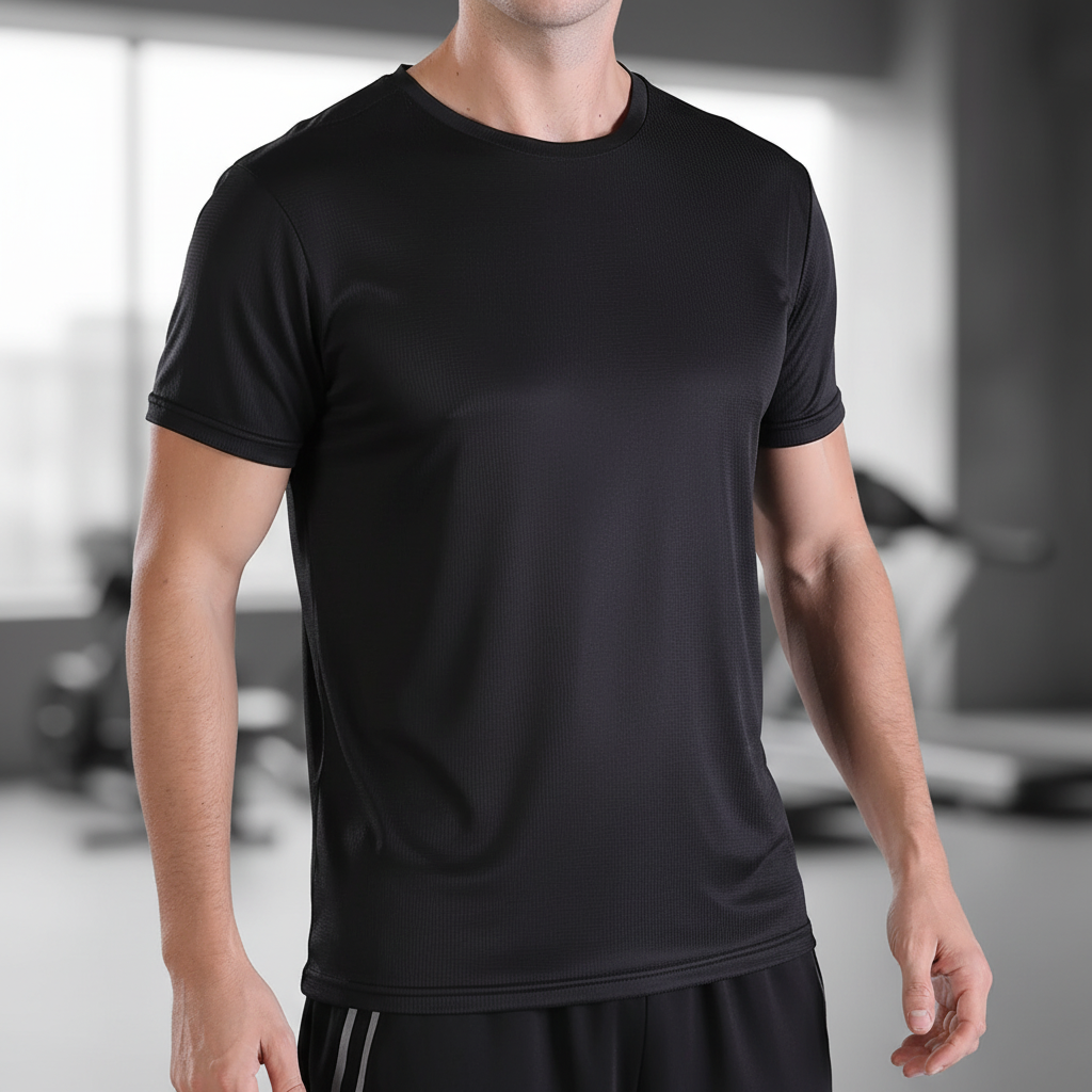 Aerovex Herren-Kurzarm-Athletikshirt