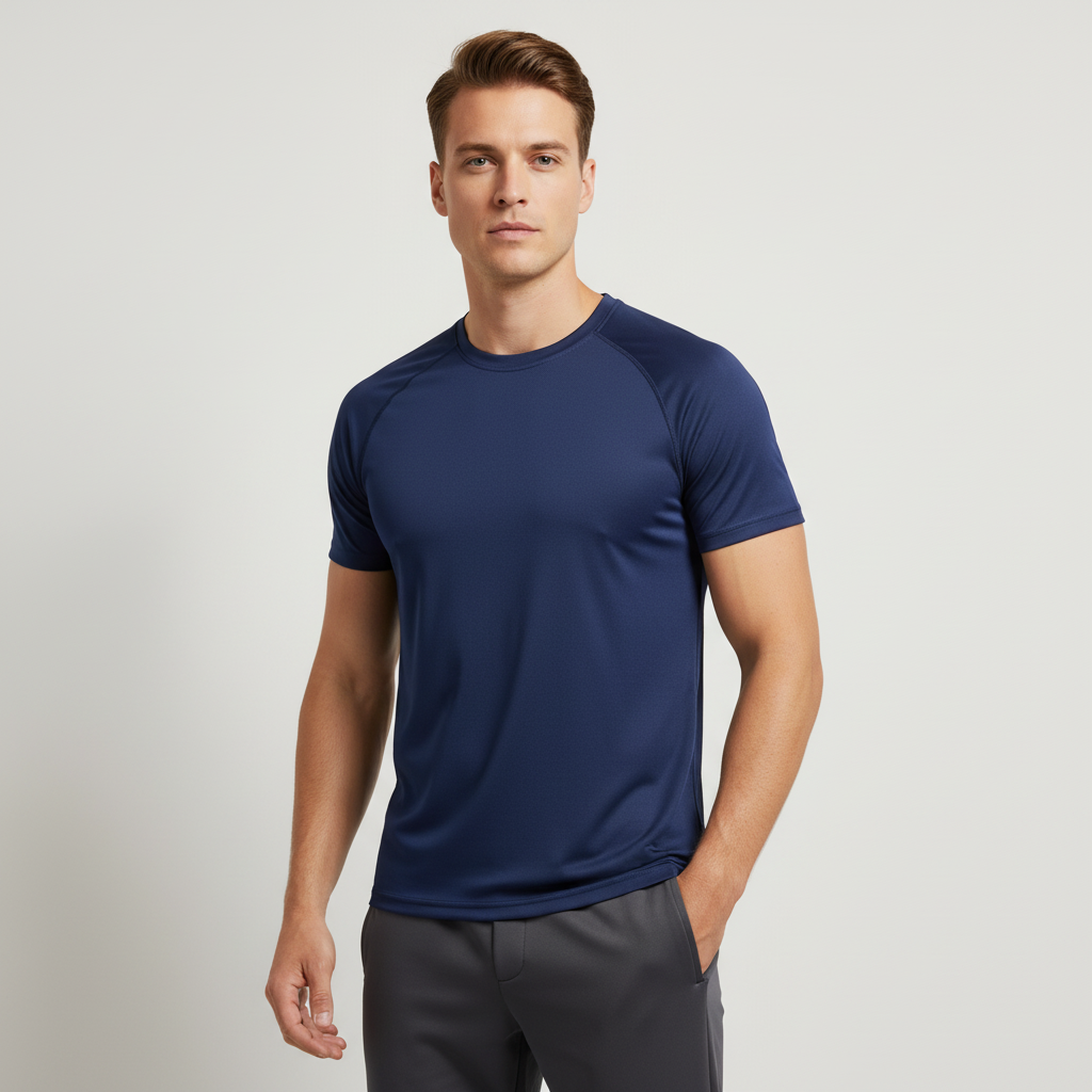 Aerovex Herren-Kurzarm-Athletikshirt