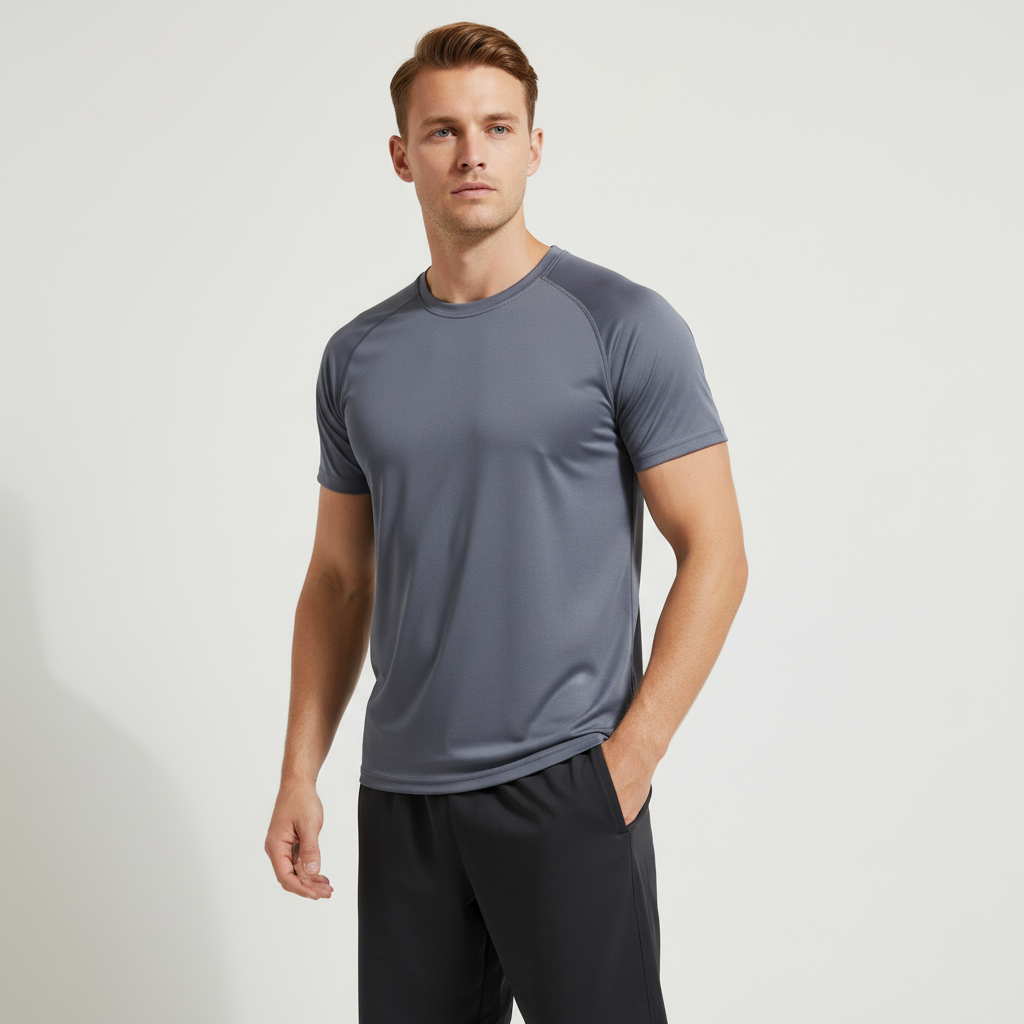 Aerovex Herren-Kurzarm-Athletikshirt