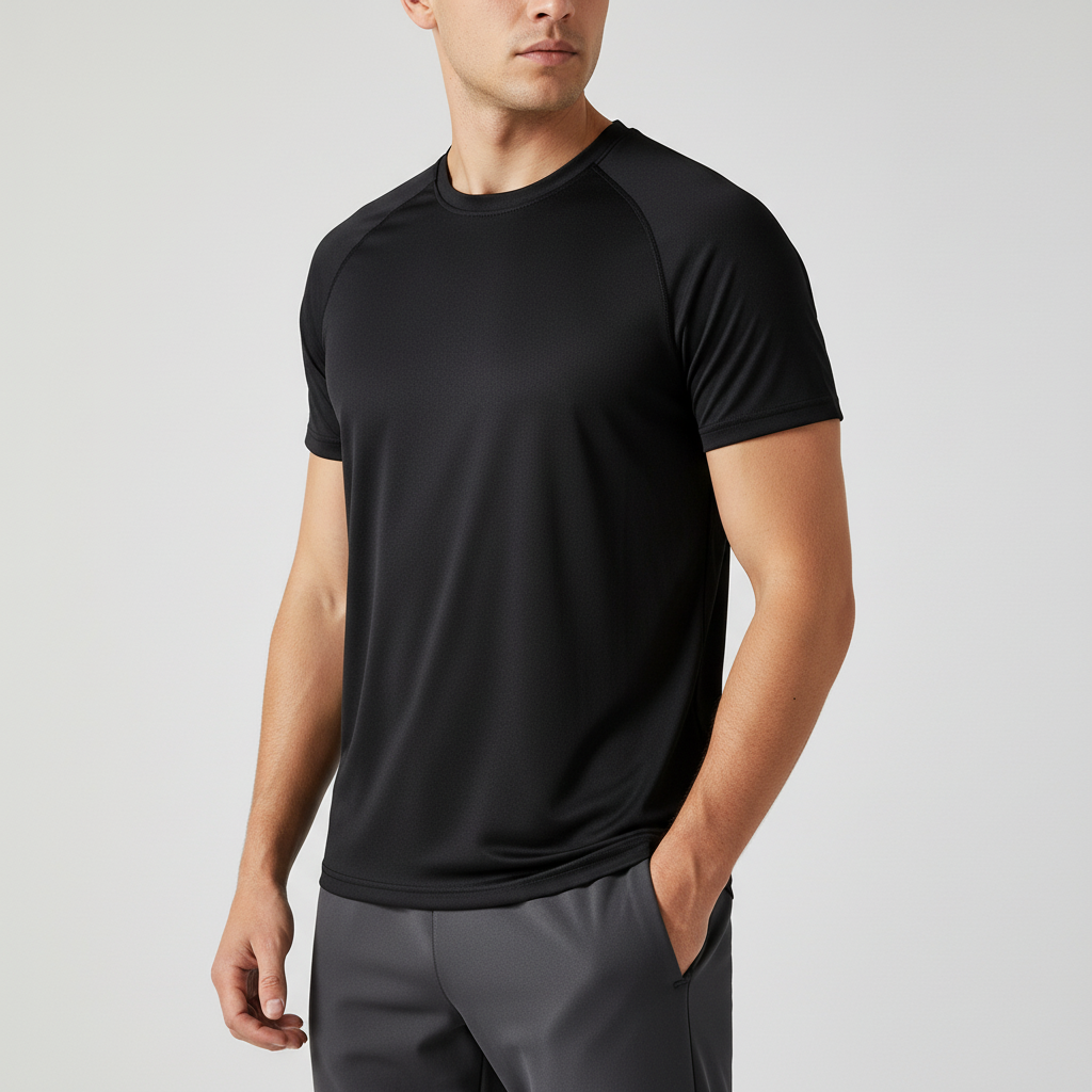 Aerovex Herren-Kurzarm-Athletikshirt