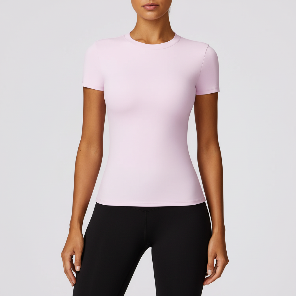 Aetherly Slim-Fit Kurzarm-Top