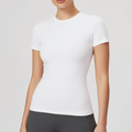 Aetherly Slim-Fit Kurzarm-Top