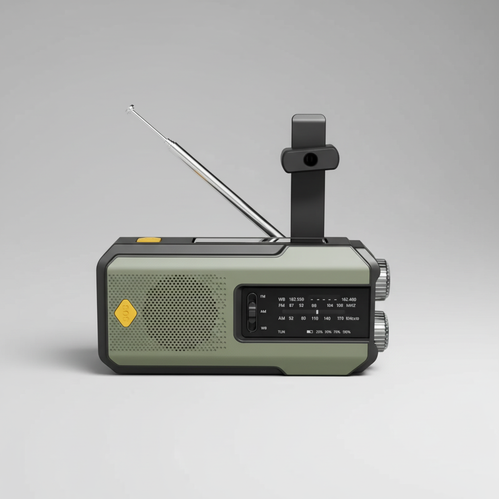 AleraPulse Multifunktionales Notfallradio