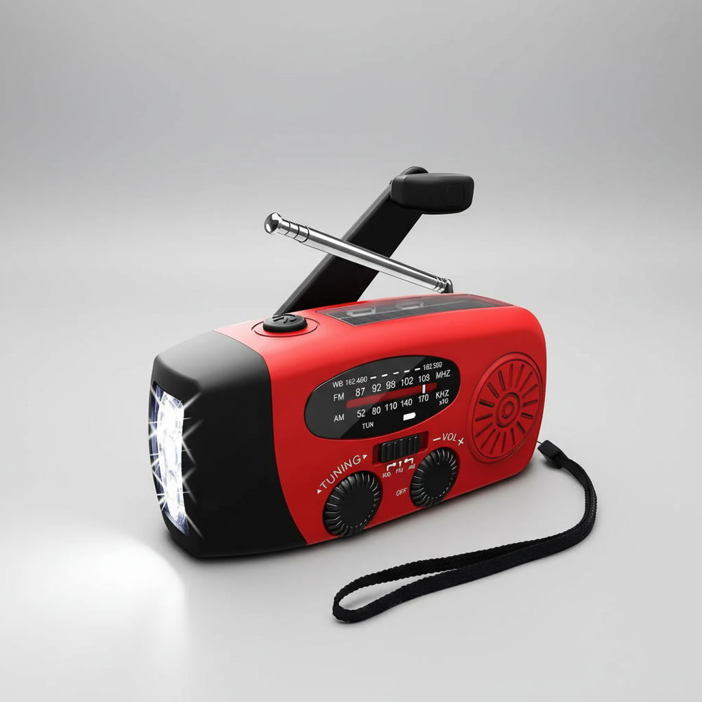AleraPulse Multifunktionales Notfallradio