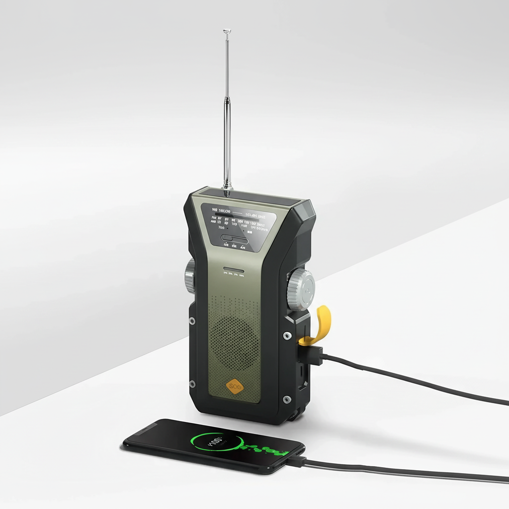 AleraPulse Multifunktionales Notfallradio