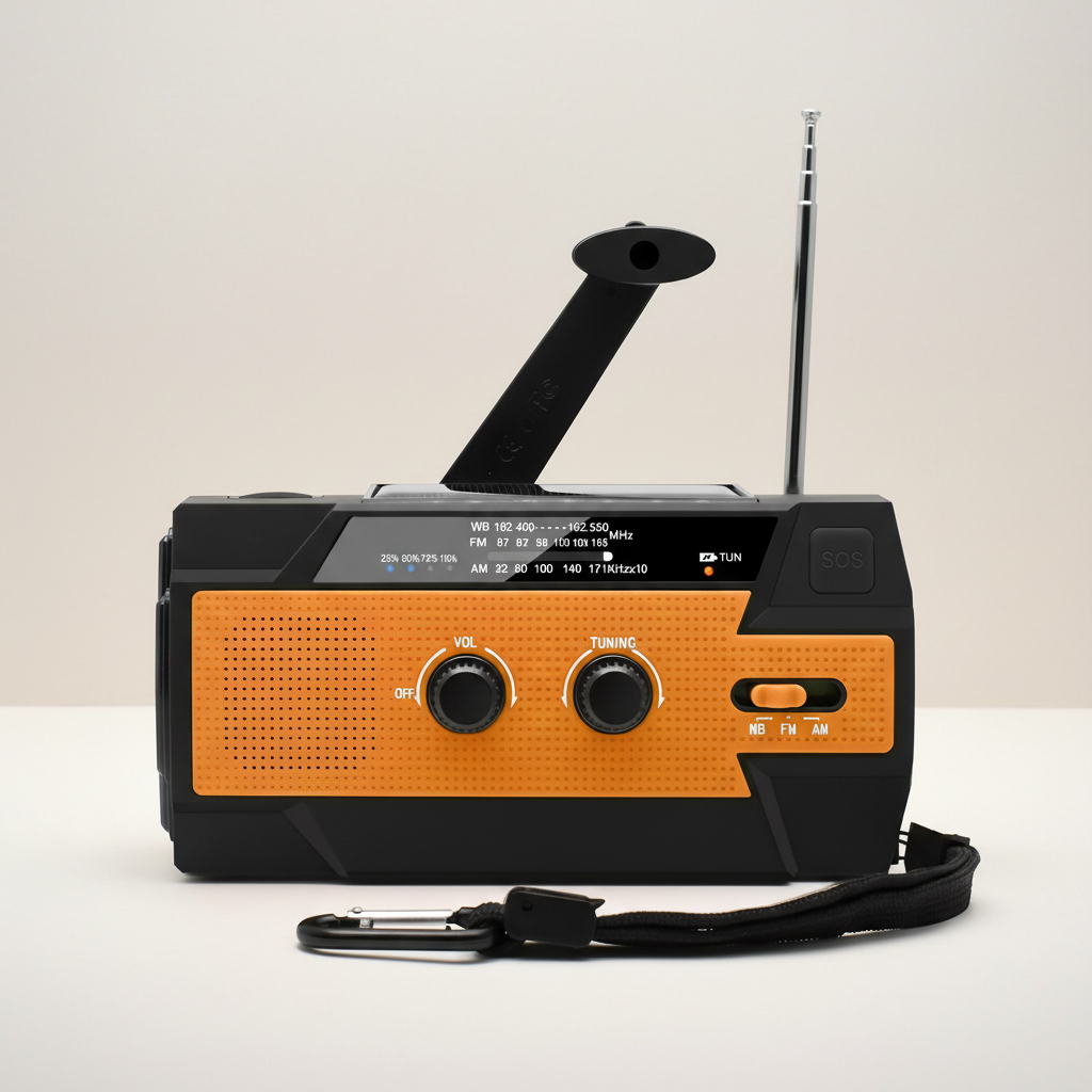 AleraPulse Multifunktionales Notfallradio