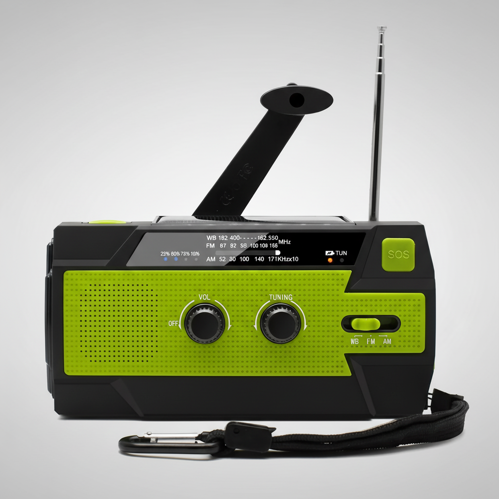 AleraPulse Multifunktionales Notfallradio
