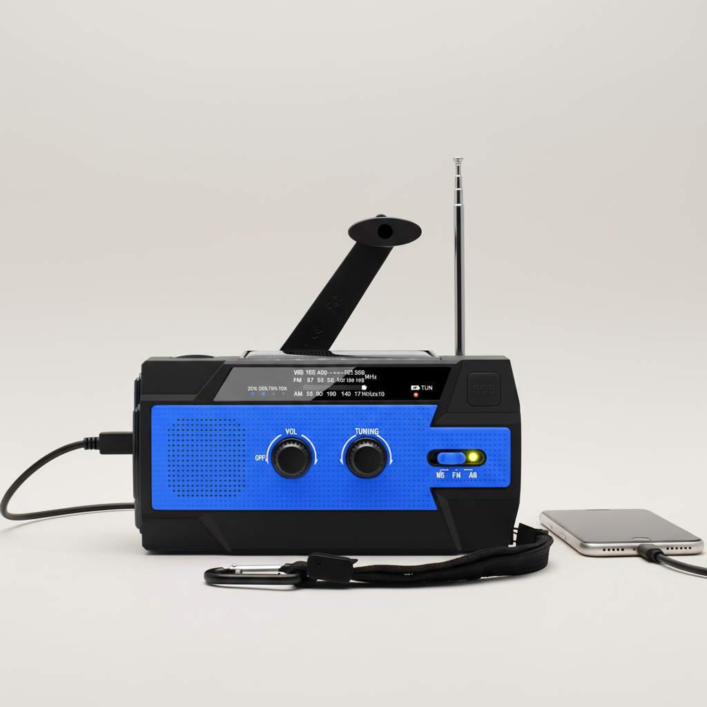 AleraPulse Multifunktionales Notfallradio
