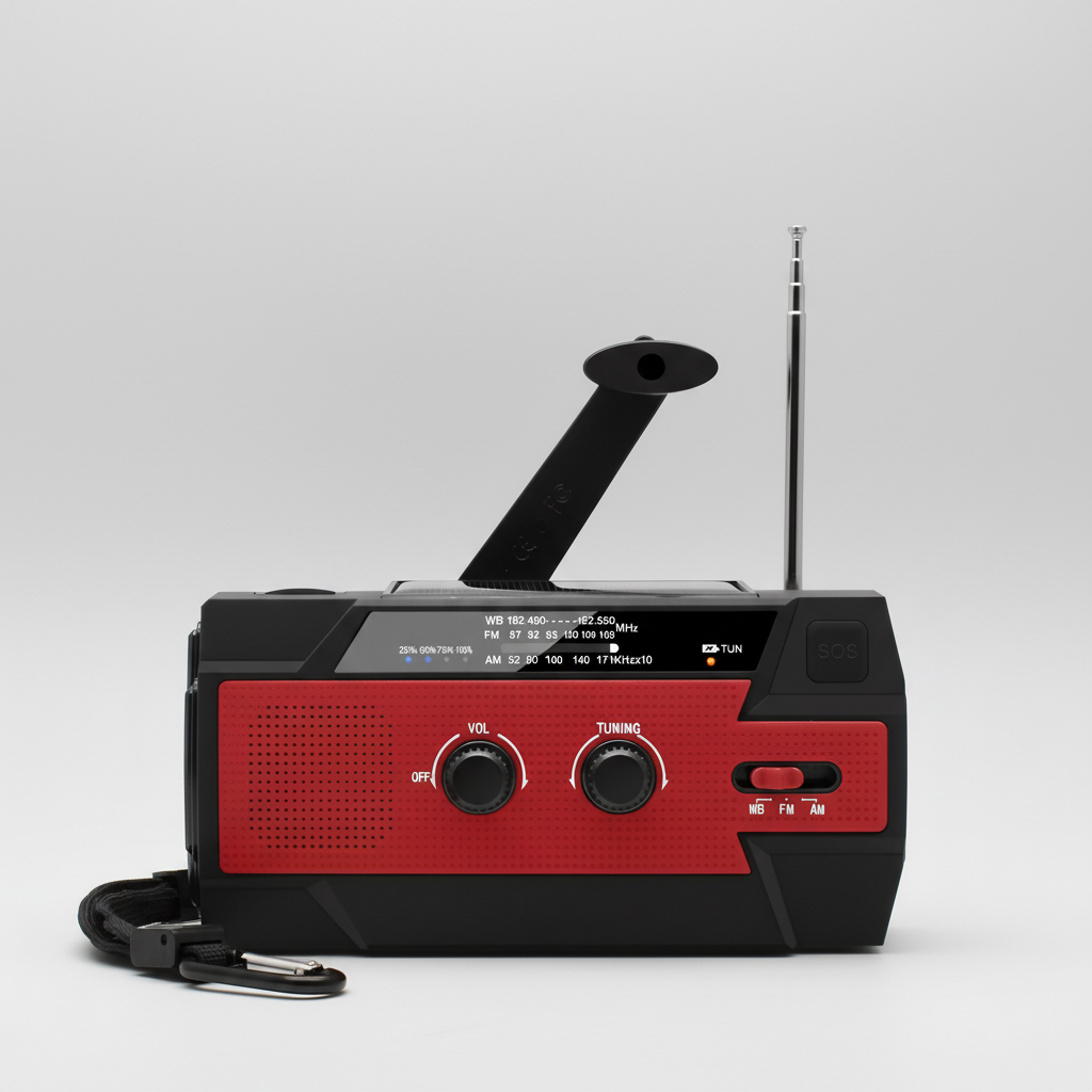 AleraPulse Multifunktionales Notfallradio