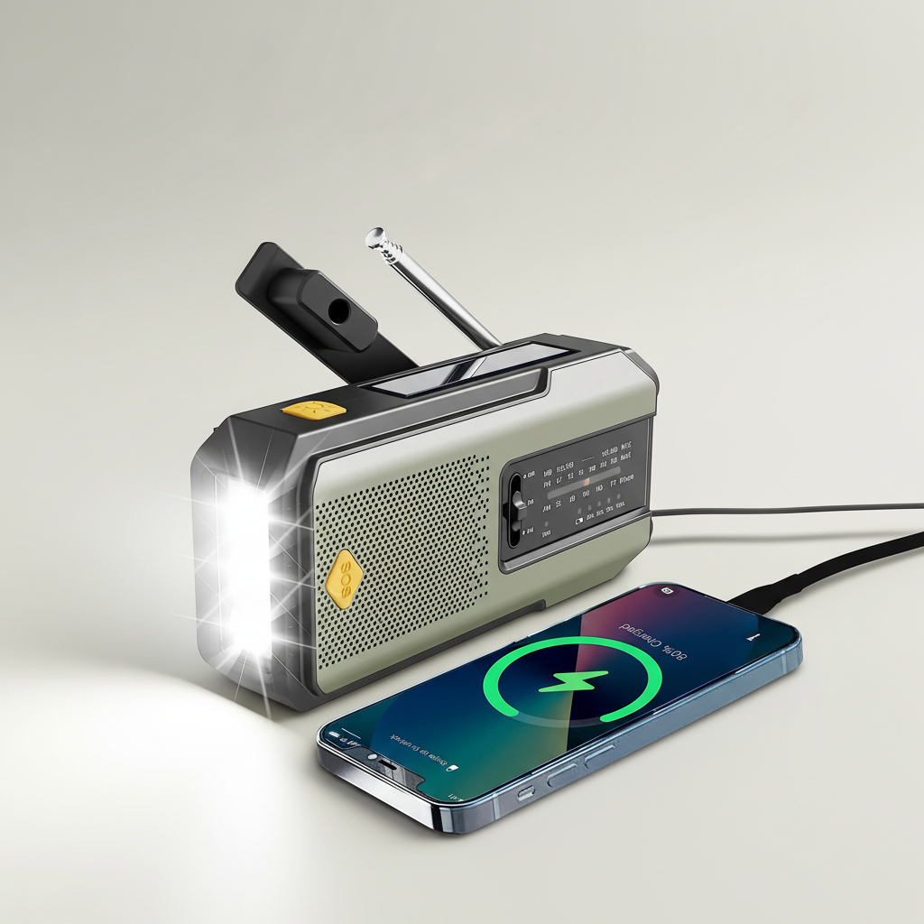 AleraPulse Multifunktionales Notfallradio