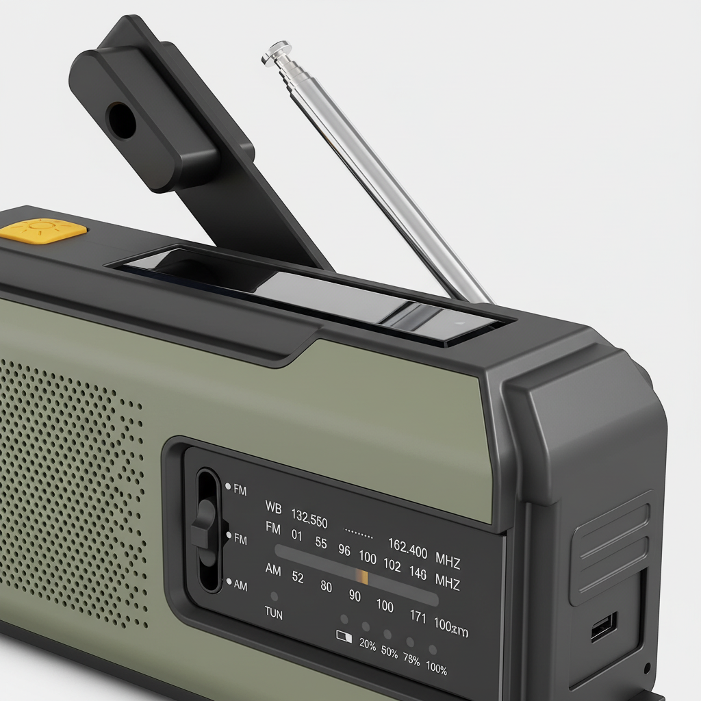 AleraPulse Multifunktionales Notfallradio