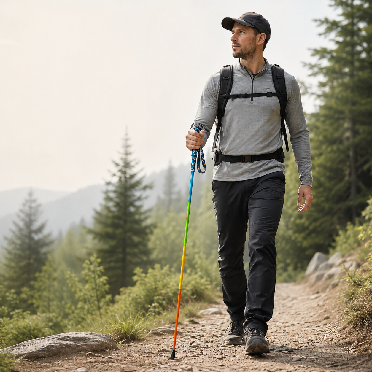 snoutatelier | AllumStride Ultraleichte Aluminium-Trekking-Stöcke