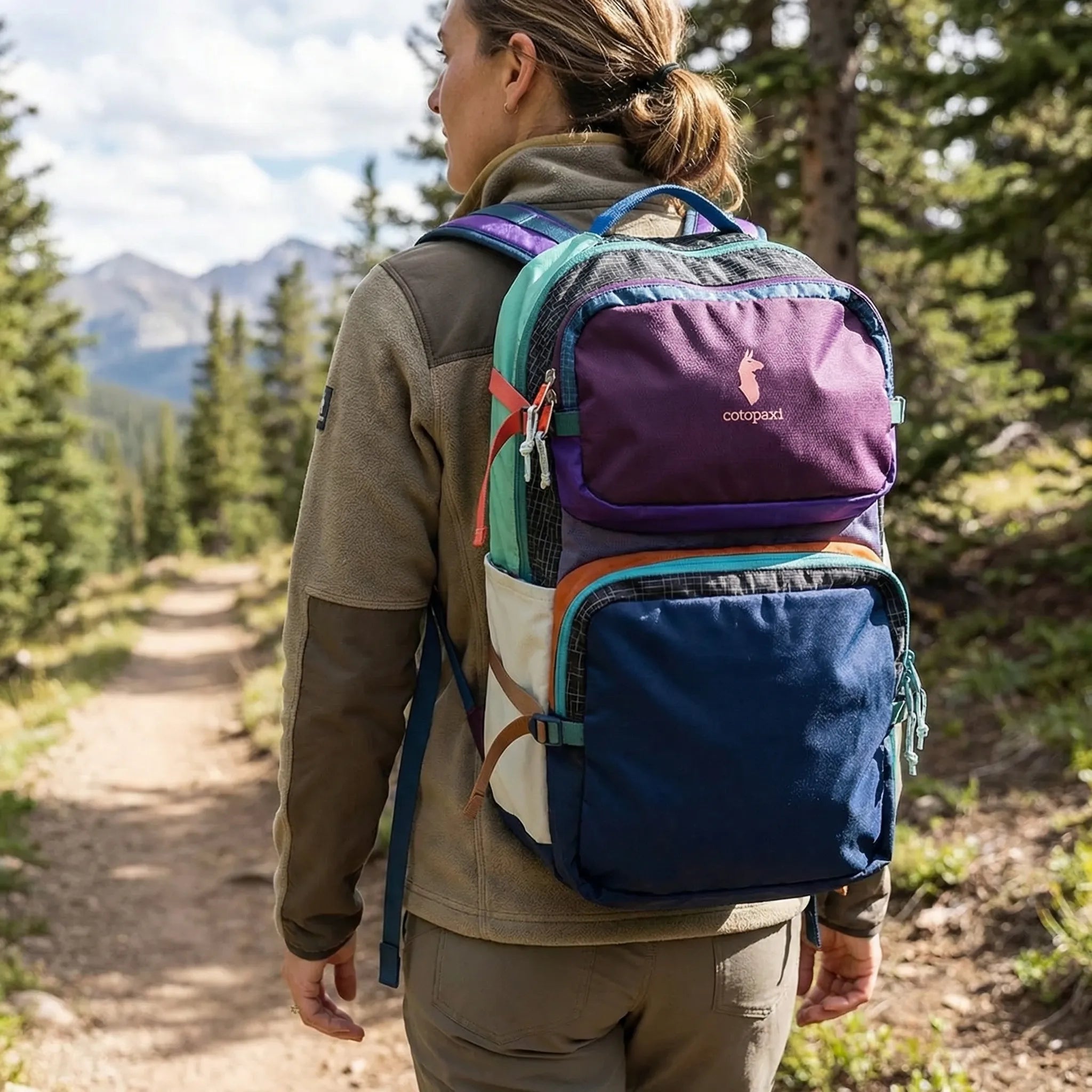 Alpavex Leichter Mehrfarbiger Unisex-Rucksack