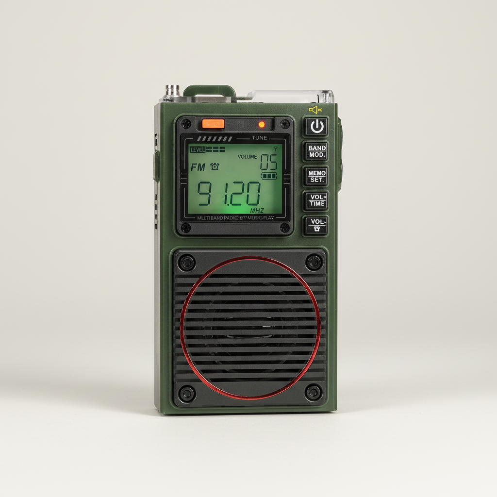 AstraWave Tragbares Multiband-Radiogerät