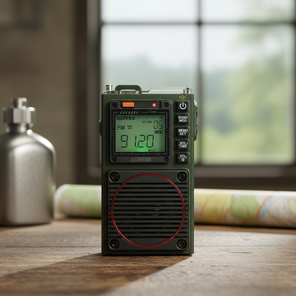 AstraWave Tragbares Multiband-Radiogerät