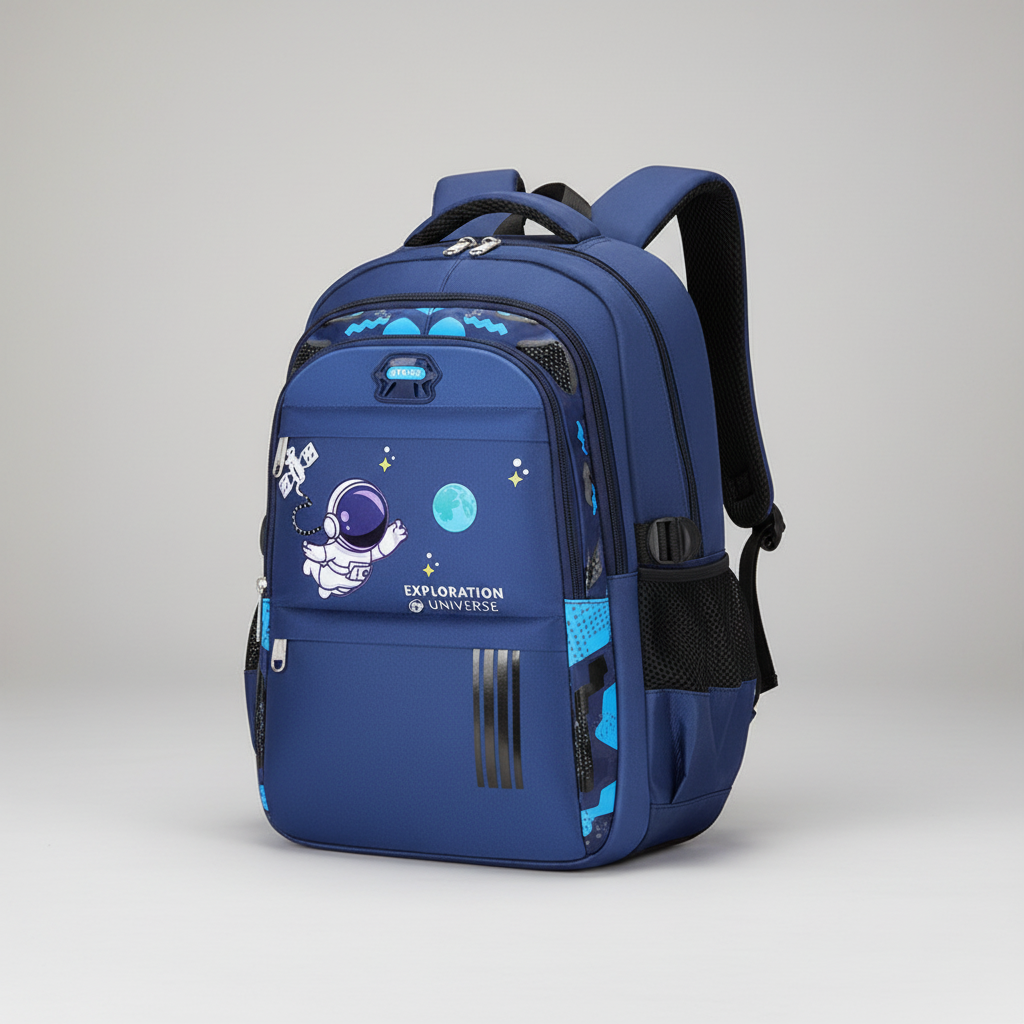 AstroVibe Wasserdichter Polyester-Schulrucksack