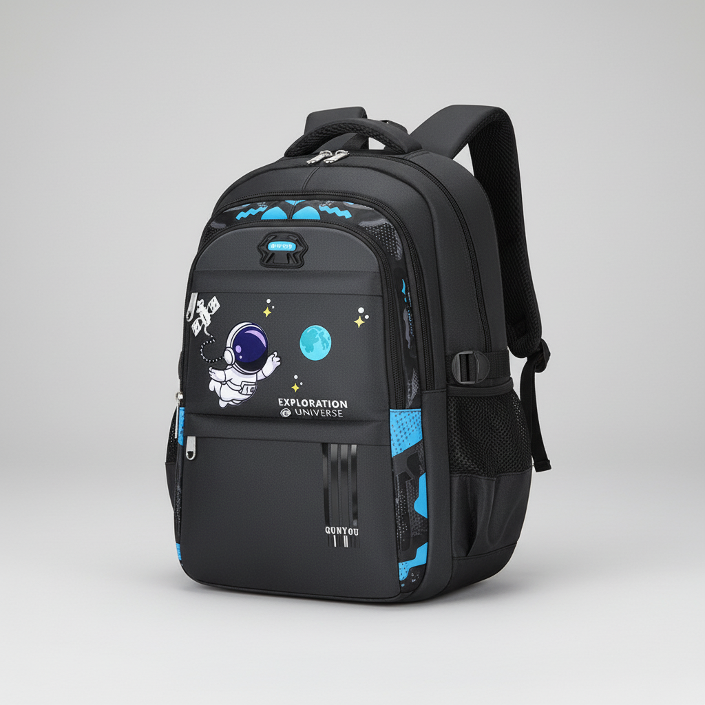 AstroVibe Wasserdichter Polyester-Schulrucksack