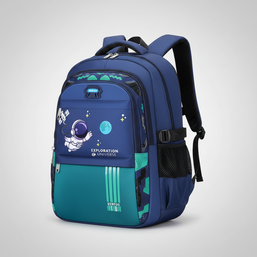 AstroVibe Wasserdichter Polyester-Schulrucksack