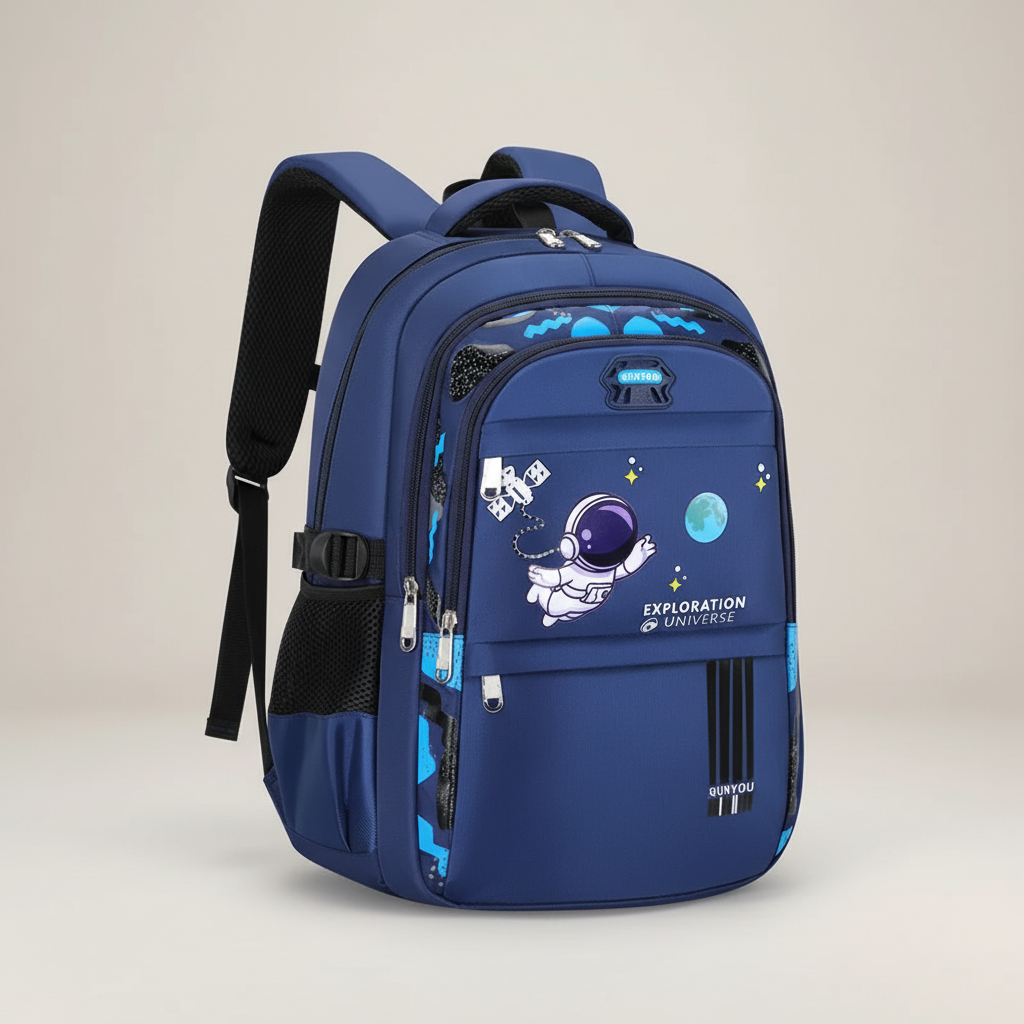 AstroVibe Wasserdichter Polyester-Schulrucksack