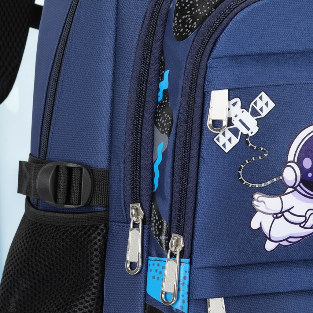 AstroVibe Wasserdichter Polyester-Schulrucksack