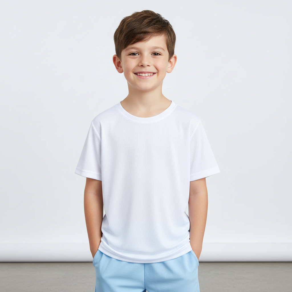 Breezilo Kurzarm-Kinder-T-Shirt