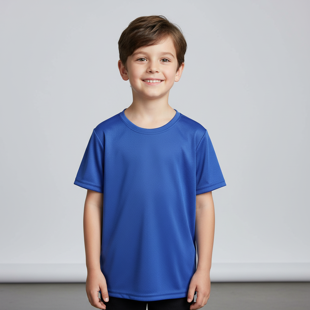 Breezilo Kurzarm-Kinder-T-Shirt