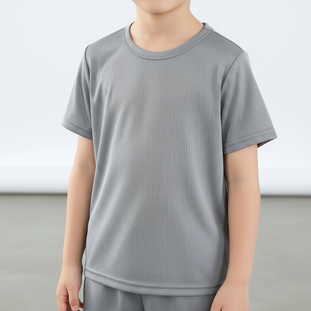 Breezilo Kurzarm-Kinder-T-Shirt